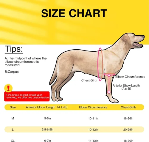 Vista 5 de Codera para codo de perro XL – Apoyo extra para lesiones de codo, displasia, artritis – Almohadillas de recuperación para razas grandes – Ajuste
