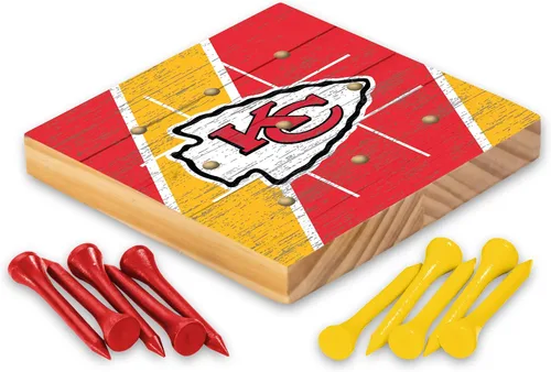 Vista 26 de Rico Industries NFL Unisex-Adult Peg Tic Tac Toe Game