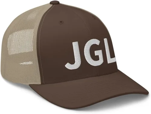 Vista 5 de RIVEMUG JGL Gorra de camionero, bordado blanco, Chapo Guzman Chapito 701, gorra de corona media, curvada, ajustable, gorra JGL