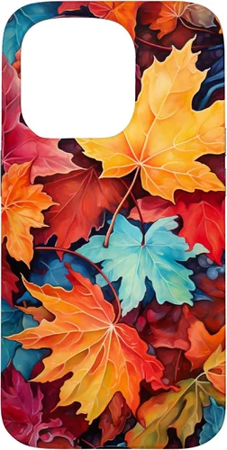 Vista 14 de Autumn Foliage Fall Leaves Case for iPhone 17