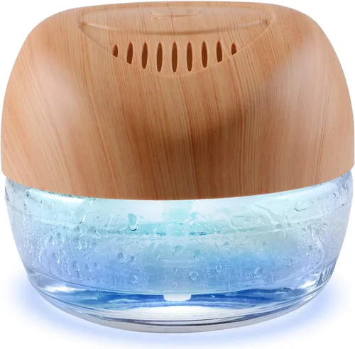 Vista 19 de Limpiador de Aire Lavador de Aire, Difusor de Aromas para Aire Fresco para el Hogar, Oficina, Purificador de Aire con Luz Nocturna (Negro)