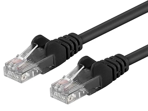 Vista 6 de Premium Cord Cable de conexión UTP RJ45 RJ45 Nivel 5e 0.3 ft Gris