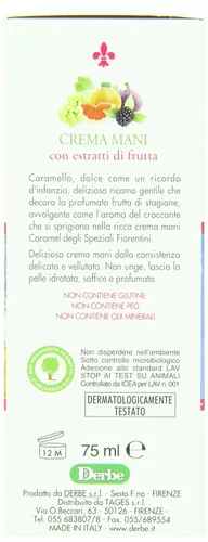 Vista 4 de Speziali Fiorentini Crema de manos de caramelo, 2.54 onzas