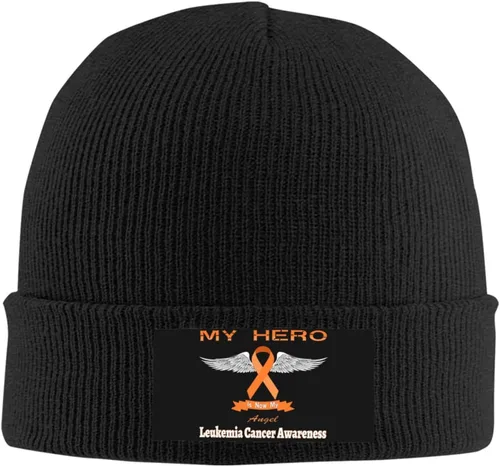 Vista 2 de Gorro unisex elástico, suave y cálido, gorro de punto para hombres y mujeres
