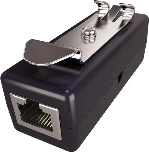 Vista 9 de Protector contra sobretensiones Ethernet de montaje en rack de 19" (16 puertos) - Tupavco TP316 Compatibilidad con PoE+ y Gigabit (1000 Mbps)