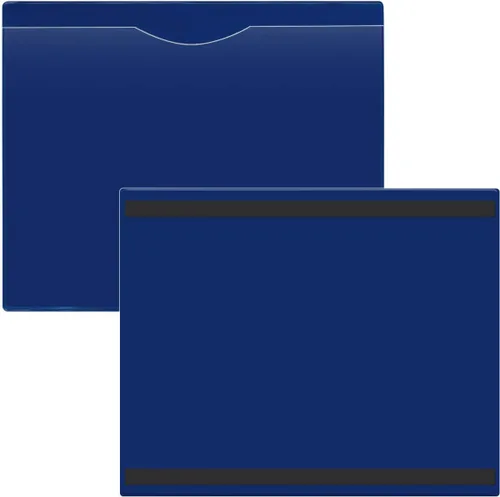Vista 14 de StoreSMART FJ85STCM-5 - Archivador con parte trasera magnética, 5 unidades, plástico transparente, resistente, resistente
