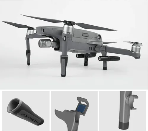 Vista 2 de PGYTECH Mavic 2 - Juego de luces LED para tren de aterrizaje para DJI Mavic 2 Pro Zoom (sin baterías)
