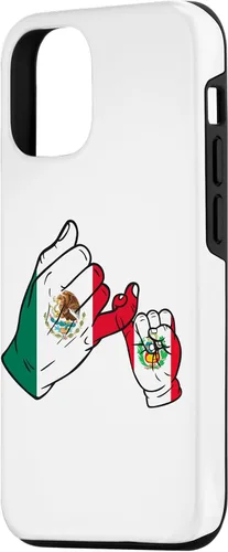 Vista 2 de iPhone 15 Parent and child Mexico Peru family Case