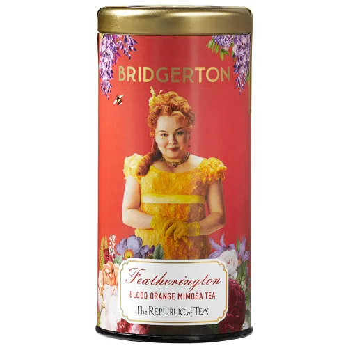 Vista 12 de The Republic of Tea - Bridgerton Queen's Cake - Té de frutas y vainilla, 36 bolsas de té