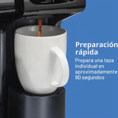 Vista 4 de Hamilton Beach FlexBrew Trio - Cafetera de goteo de 2 vías y una sola Negro