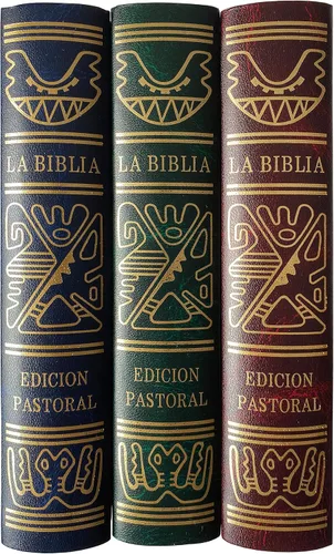 Vista 3 de La Biblia Católica Latinoamericana Letra Grande Edición Cartón en Español con Señalador Bíblico - La Biblia Católica Latinoamericana Letra Grande
