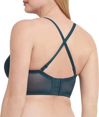 Vista 4 de Maidenform - Bralette de encaje convertible Pure Comfort DM1188 para mujer sin varilla