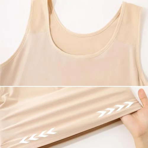 Vista 4 de GCTBL Trans Chest Binder Transgender FTM Cosplay Breathable Half Breast Binder Tank Top