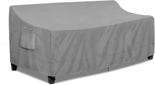 Vista 14 de PureFit Funda impermeable para sofá de exterior, funda para muebles de sofá de patio, funda de sofá biplaza de 2 plazas con ventilación de aire
