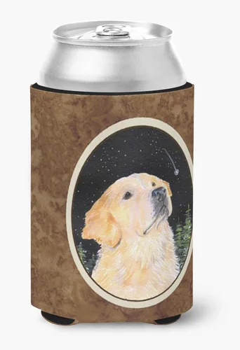 Vista 266 de Caroline's Treasures SS8447CC Starry Night English Bulldog - Enfriador para latas o botellas, lavable, funda plegable con aislamiento para bebidas