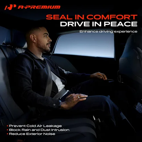 Vista 7 de A-Premium Kit de burletes para ventanas izquierda y derecha compatible con Mazda Miata 1990-1997, Miata 1999-2005, convertible, referencia
