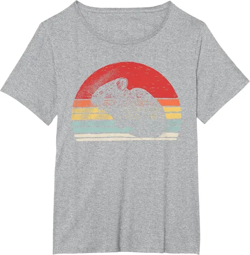 Vista 60 de Camiseta Pika Retro Vintage Asphalt Grey