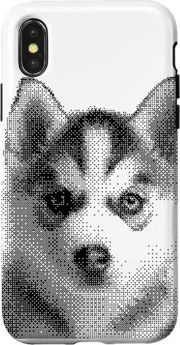 Vista 5 de Cute Siberian Husky for Dog Mom and Paw Parents Case for iPhone 16