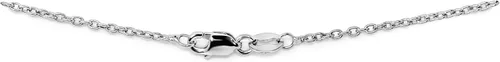 Vista 2 de Collar con colgante de llave de plata esterlina 925 CZ, Zirconia cúbica, Circonia cúbica