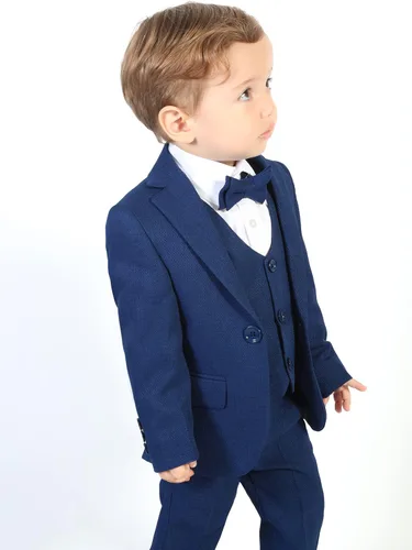 Vista 8 de Lilax Traje formal de 5 piezas para niños