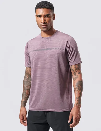 Vista 2 de Paquete de 5 camisetas de manga corta, con cuello redondo y de secado rápido para hombre, camisetas deportivas para correr, entrenar o ir al gimnasio