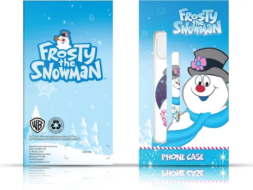 Vista 7 de Head Case Designs Officially Licensed Frosty the Snowman Movie Pattern 1 Patterns Gel Case [Military Grade Protection] Compatible with Samsung