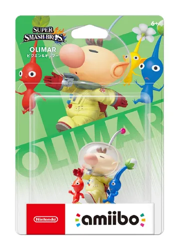 Vista 2 de Pikmin Olimar amiibo - importación de Japón Super Smash Bros