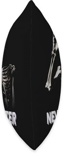 Vista 2 de Never Better Funny Skeleton For Helloween Costume Men Women Throw Pillow