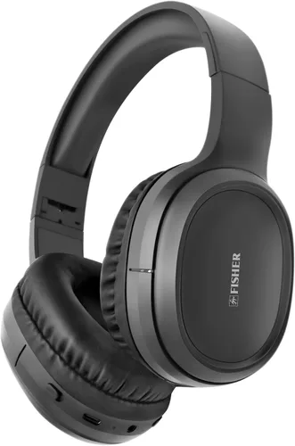 Vista 13 de Fisher Auriculares Pro Active con cancelación de ruido, auriculares inalámbricos Bluetooth 5.3, micrófono, auriculares ligeros y cómodos