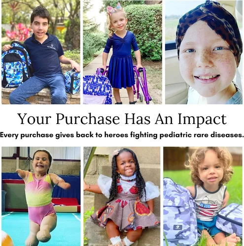 Vista 7 de Fenrici Mochila para niños, niños, mochila para la escuela, bolsas para libros con compartimento acolchado para laptop, 17 pulgadas, Azul