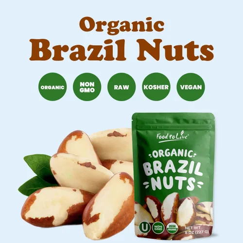Vista 4 de Nueces de Brasil orgánicas y convencionales
