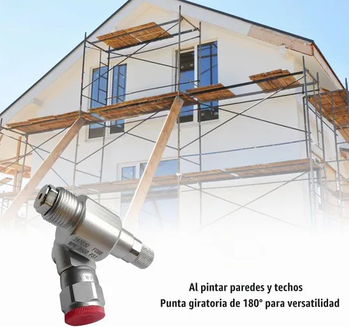 Vista 5 de Gra-co 287030 Válvula de cierre de extensión de junta giratoria Válvula antiescupir Airless Spray Adapter Joint para pulverizadores de pintura sin
