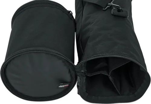 Vista 4 de Gator Cases - Bolsa de transporte ligera para micrófono, capacidad para cinco (5) micrófonos con cable y tres (3) soportes (GX-33)