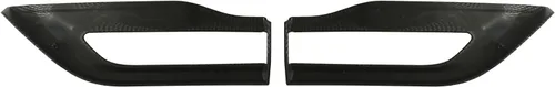 Vista 8 de Compatible con Jeep Grand Cherokee 2014-2021 Kit de Bisel de Moldura de Luz Trasera Cubierta con Aspecto de Fibra de Carbono