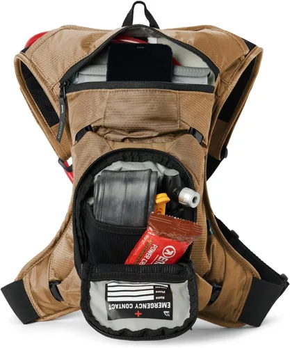 Vista 8 de USWE MTB Hydro Paquete de Hidratación con Bolsa de Agua - Mochila de Hidratación para Ciclismo, Bicicleta de Montaña, E-MTB y Paseo en Gravel