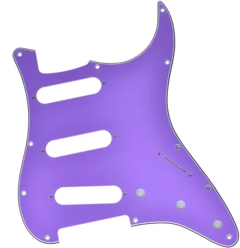 Vista 13 de KAISH - Golpeador de 11 agujeros estilo ST/Strat, SSS, para Stratocaster de EE. UU./México, perla de abulón