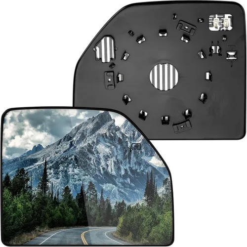 Vista 7 de Repuesto del Espejo Lateral del Conductor para Ford F150 2015 2016 2017 2018 2019 2020, F250 F350 F450 F550 2017 2018 2019 2020 - Vidrio Superior
