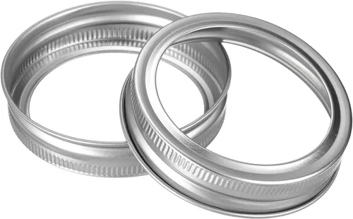 Vista 7 de uxcell Anillos para tarros de conserva, 60 unidades, bandas de repuesto para tarros de masón de hojalata de boca regular, a prueba de fugas, se
