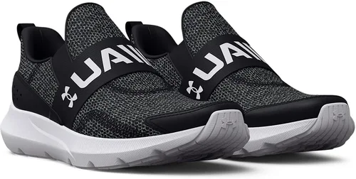 Vista 5 de Under Armour Tenis para correr Pre School Surge 3 para niños, Rosado