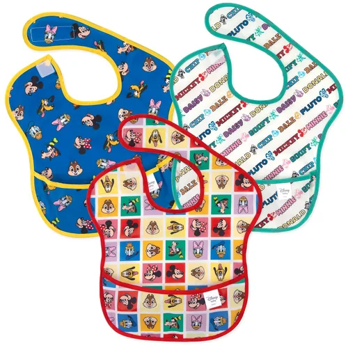 Vista 31 de Bumkins Baberos para niña o niño, SuperBib para bebés y niños pequeños de 6 a 24 meses, imprescindibles para comer, alimentar, suministros