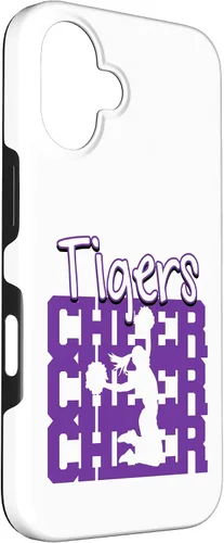 Vista 3 de Tigers Cheer Back to School Cheerleading Spirit P Case for iPhone 16