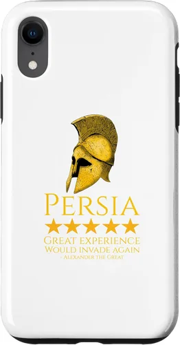 Vista 24 de iPhone 16 Alexander The Great - Persia - Ancient Greek History Meme Case