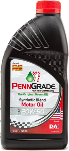 Vista 9 de PENN GRADE 1, aceite sintético de alto rendimiento SAE 20W-50,1 cuarto de galón (paquete de 1)