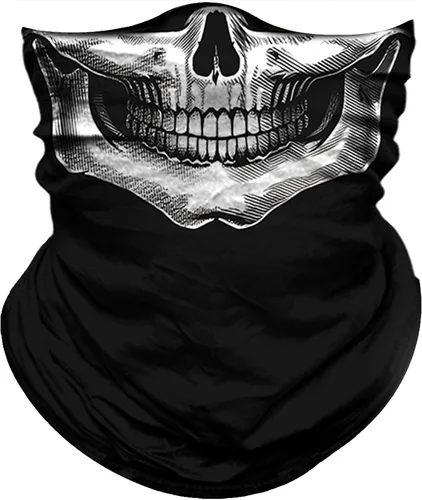 Vista 26 de Obacle Bandana máscara facial cuello polaina tubo máscara hombres mujeres para protección solar contra el polvo