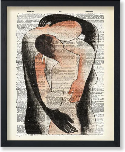 Vista 12 de Poster Master Póster de Arte del Diccionario - Impresión Retro de Mujer Soldadora - Arte de Sándwich de Queso a la Parrilla - Regalo para Ella
