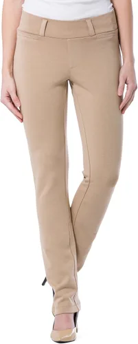Vista 5 de Fishers Finery Ecofabric Ponte - Pantalones de vestir elásticos y rectos para mujer