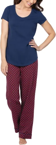 Vista 8 de PajamaGram Pijamas para mujer - Conjuntos de pijamas para mujer, estilo túnica Aguamarina