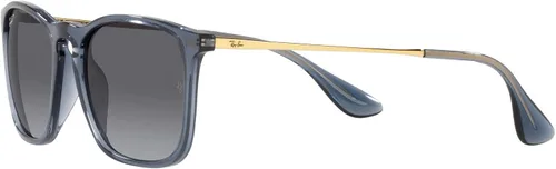 Vista 3 de Ray-Ban RB4187f Chris Low Bridge Fit Square Sunglasses