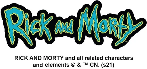 Vista 4 de Rick and Morty Pickle Rick Face Puffy Bubble Dome Scrapbooking Crafting Sticker Set