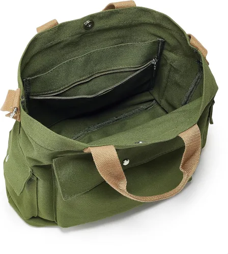 Vista 4 de Bolsas de lona para mujer, bolsa de mano, elegante bolsa de mensajero, bolso cruzado casual, bolso de mano, bolso de lona 2023